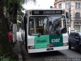 Viação Piracicabana Santos 5302 na cidade de Santos, São Paulo, Brasil, por Claudinei Batista dos Santos. Número da foto: #5841305.