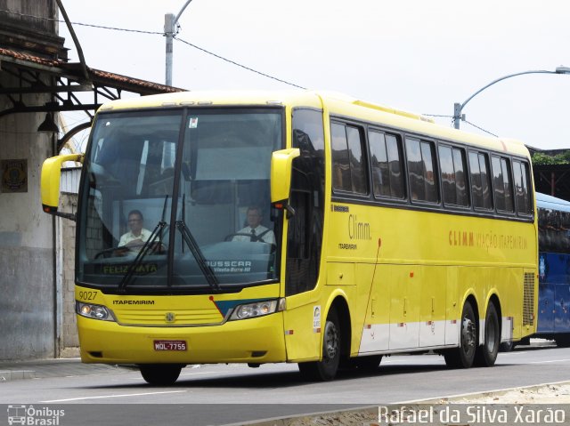 Viação Itapemirim 9027 na cidade de Rio de Janeiro, Rio de Janeiro, Brasil, por Rafael da Silva Xarão. Número da foto: #5843463.