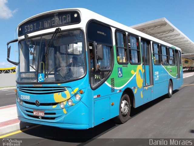 Viação Grande Vitória 23088 na cidade de Vitória, Espírito Santo, Brasil, por Danilo Moraes. ID da foto: 5843248.