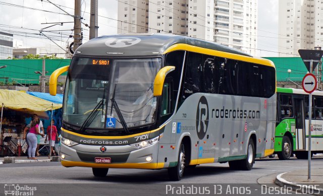 RodeRotas - Rotas de Viação do Triângulo 7101 na cidade de São Paulo, São Paulo, Brasil, por Cristiano Soares da Silva. ID da foto: 5843391.