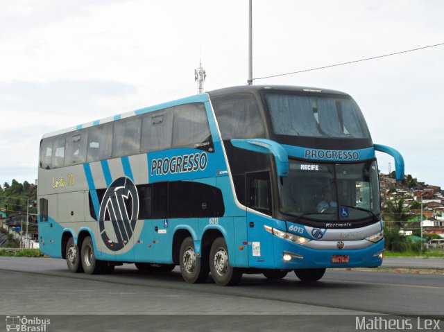 Auto Viação Progresso 6013 na cidade de Recife, Pernambuco, Brasil, por Matheus Lex. Número da foto: #5843514.