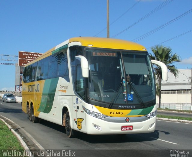 Empresa Gontijo de Transportes 19345 na cidade de Vitória, Espírito Santo, Brasil, por Wellington  da Silva Felix. Número da foto: #5842637.