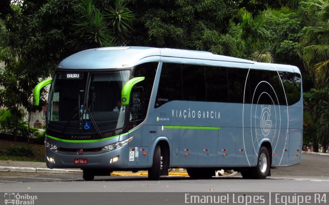 Viação Garcia 8134 na cidade de Bauru, São Paulo, Brasil, por Emanuel Corrêa Lopes. ID da foto: 5843515.