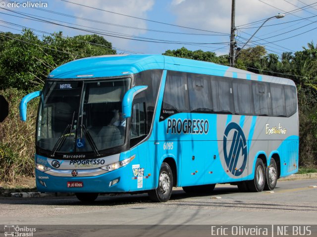 Auto Viação Progresso 6095 na cidade de Recife, Pernambuco, Brasil, por Eric Oliveira. Número da foto: #5843203.