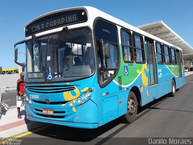 Viação Grande Vitória 23086 na cidade de Vitória, Espírito Santo, Brasil, por Danilo Moraes. ID da foto: 5843266.