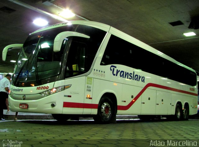 Translara Turismo 10200 na cidade de Belo Horizonte, Minas Gerais, Brasil, por Adão Raimundo Marcelino. ID da foto: 5843317.