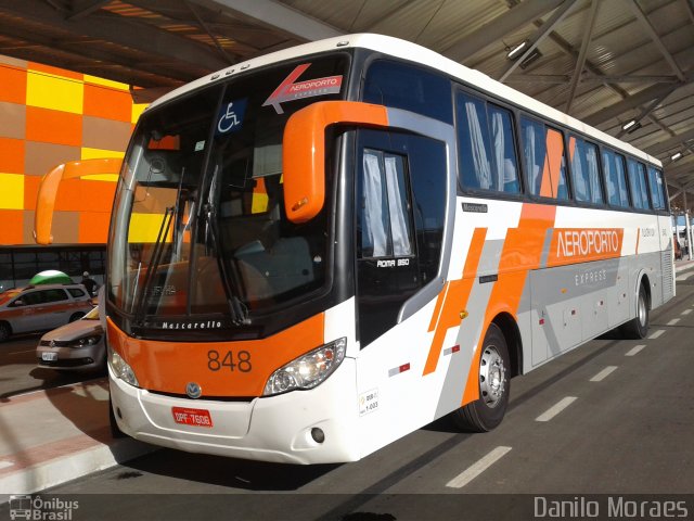 Viação Alvorada 848 na cidade de Vitória, Espírito Santo, Brasil, por Danilo Moraes. Número da foto: #5843307.