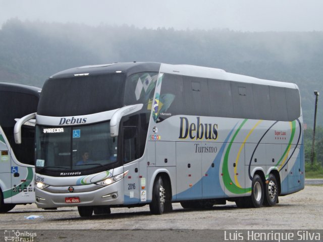 Debus Turismo 2016 na cidade de Aparecida, São Paulo, Brasil, por Luis Henrique Silva. Número da foto: #5843561.