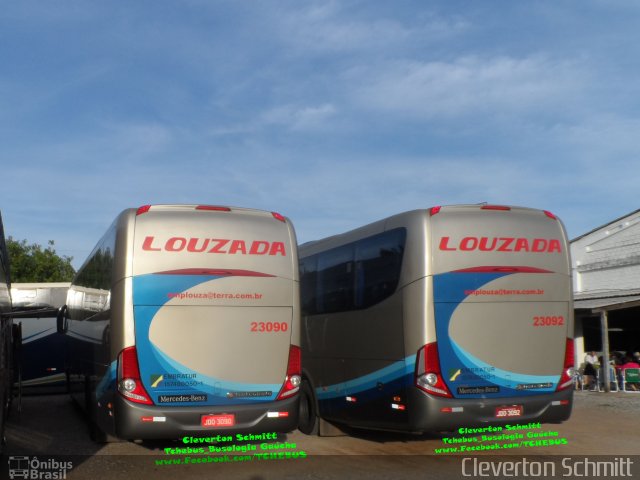 Empresa Louzada de Transportes 23090 na cidade de Cachoeira do Sul, Rio Grande do Sul, Brasil, por Cleverton Schmitt. Número da foto: #5844591.