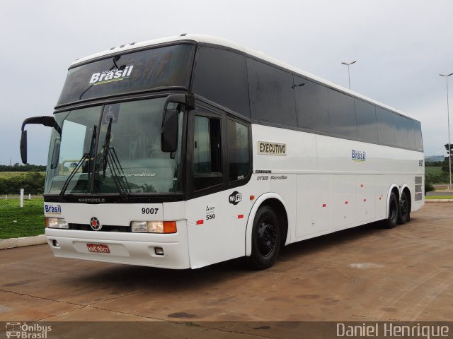 Trans Brasil > TCB - Transporte Coletivo Brasil 9007 na cidade de Rio Verde, Goiás, Brasil, por Daniel Henrique. ID da foto: 5844907.