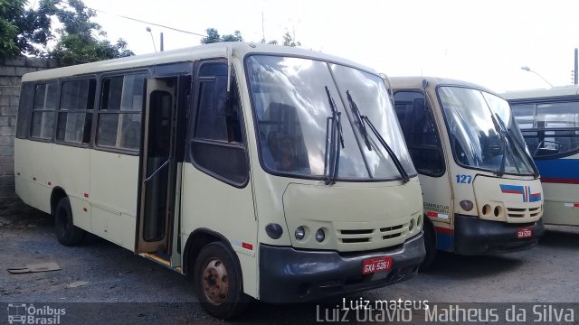 Ônibus Particulares 5261 na cidade de Matozinhos, Minas Gerais, Brasil, por Luiz Otavio Matheus da Silva. ID da foto: 5845074.