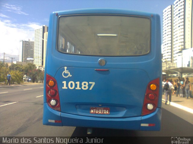 Concessionária Salvador Norte - CSN Transportes 10187 na cidade de Salvador, Bahia, Brasil, por Mario dos Santos Nogueira Junior. Número da foto: #5845592.