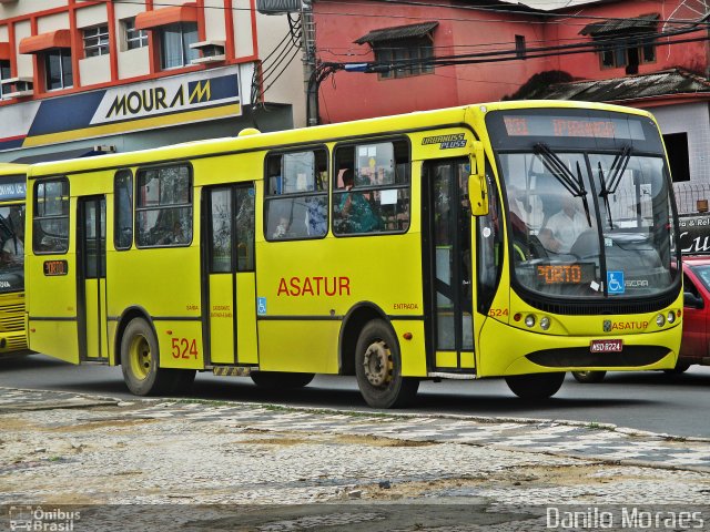 Alvorada Sul-América de Turismo Asatur 524 na cidade de Guarapari, Espírito Santo, Brasil, por Danilo Moraes. ID da foto: 5844135.