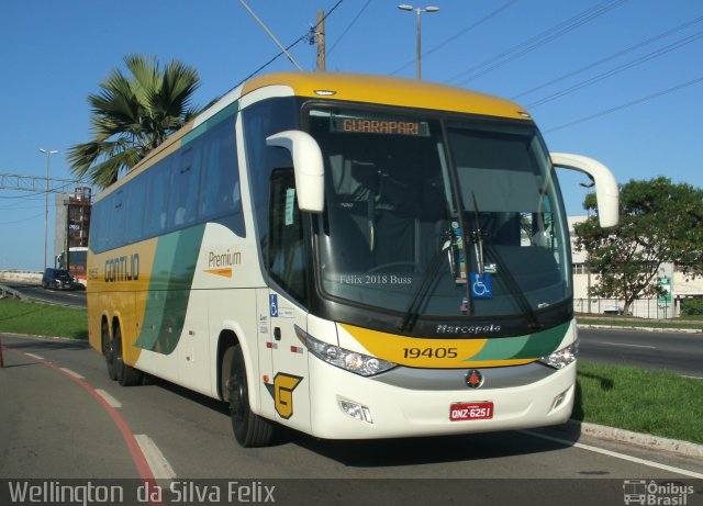 Empresa Gontijo de Transportes 19405 na cidade de Vitória, Espírito Santo, Brasil, por Wellington  da Silva Felix. ID da foto: 5845247.