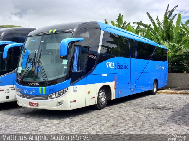 Brisa Ônibus 9702 na cidade de Valença, Rio de Janeiro, Brasil, por Matheus Ângelo Souza e Silva. ID da foto: 5782121.