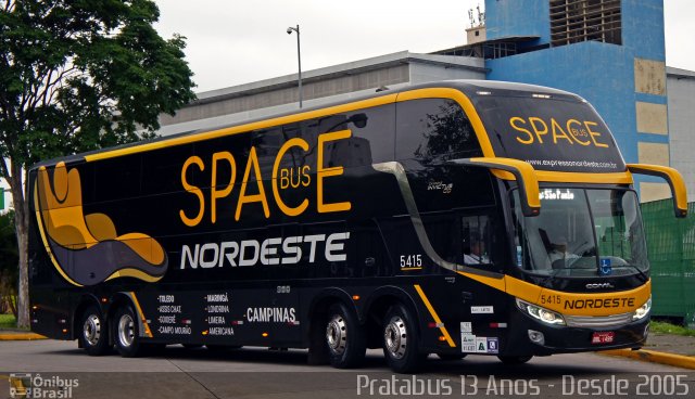 Expresso Nordeste 5415 na cidade de São Paulo, São Paulo, Brasil, por Cristiano Soares da Silva. Número da foto: #5783098.