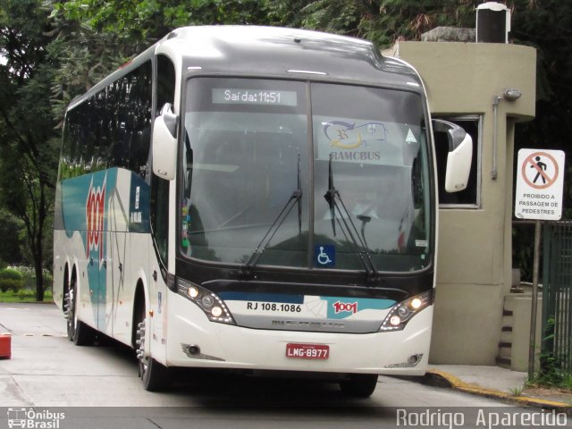 Auto Viação 1001 RJ 108.1086 na cidade de São Paulo, São Paulo, Brasil, por Rodrigo  Aparecido. Número da foto: #5782823.