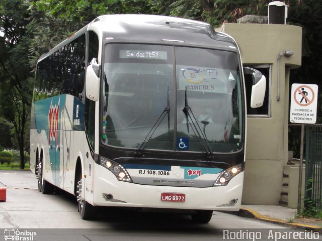 Auto Viação 1001 RJ 108.1086 na cidade de São Paulo, São Paulo, Brasil, por Rodrigo  Aparecido. ID da foto: 5782823.