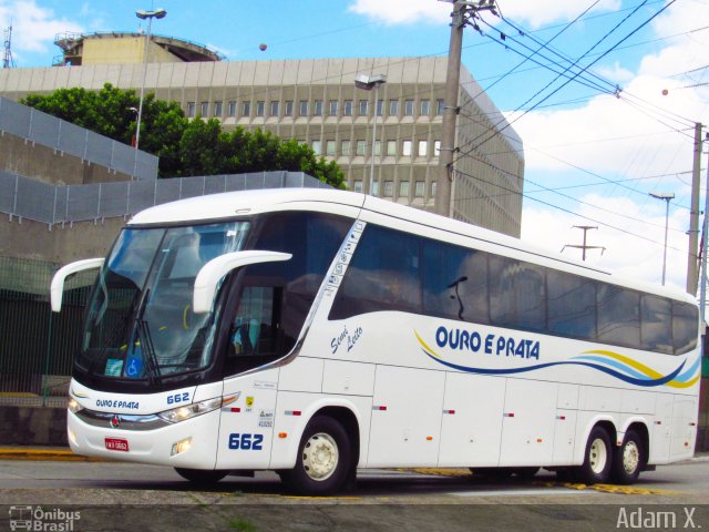 Viação Ouro e Prata 662 na cidade de São Paulo, São Paulo, Brasil, por Adam Xavier Rodrigues Lima. Número da foto: #5782960.