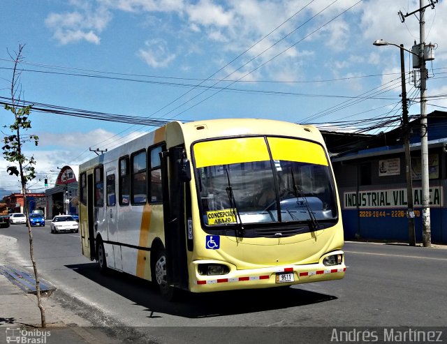 Ruta 83AB SJB 9511 na cidade de , por Andrés Martínez Rodríguez. ID da foto: 5782209.