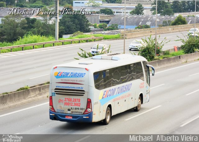 Excom Turismo RJ 899.001 na cidade de Barueri, São Paulo, Brasil, por Michael  Alberto Vieira. ID da foto: 5782668.