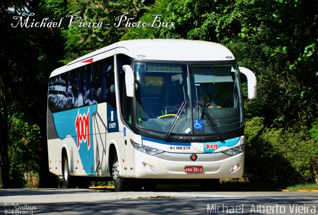 Auto Viação 1001 RJ 108.279 na cidade de São Paulo, São Paulo, Brasil, por Michael  Alberto Vieira. ID da foto: 5782673.