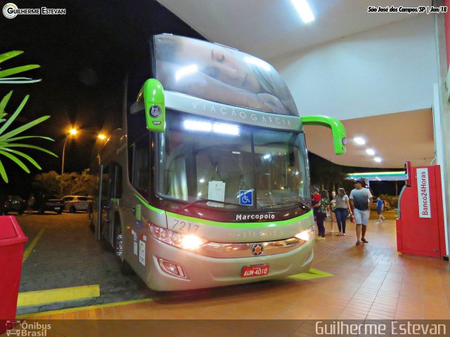 Viação Garcia 7217 na cidade de São José dos Campos, São Paulo, Brasil, por Guilherme Estevan. Número da foto: #5782373.