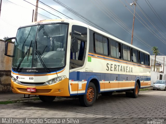Viação Sertaneja 650 na cidade de Valença, Rio de Janeiro, Brasil, por Matheus Ângelo Souza e Silva. Número da foto: #5782126.