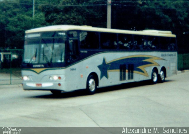 Viação Cometa 7644 na cidade de São Paulo, São Paulo, Brasil, por Alexandre M.  Sanches. ID da foto: 5785872.