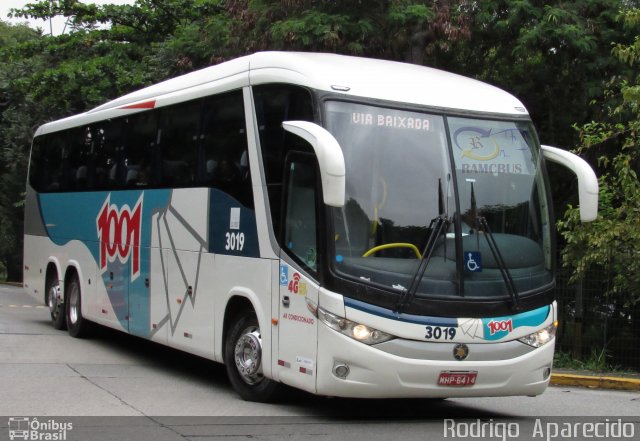 Auto Viação 1001 3019 na cidade de São Paulo, São Paulo, Brasil, por Rodrigo  Aparecido. ID da foto: 5784759.