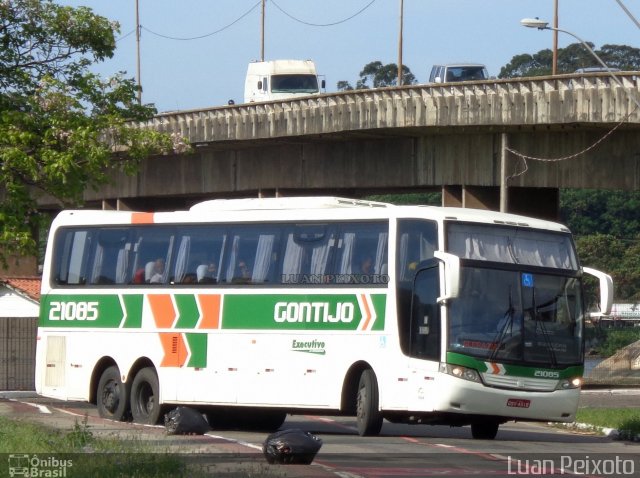 Empresa Gontijo de Transportes 21085 na cidade de Vitória, Espírito Santo, Brasil, por Luan Peixoto. ID da foto: 5784851.