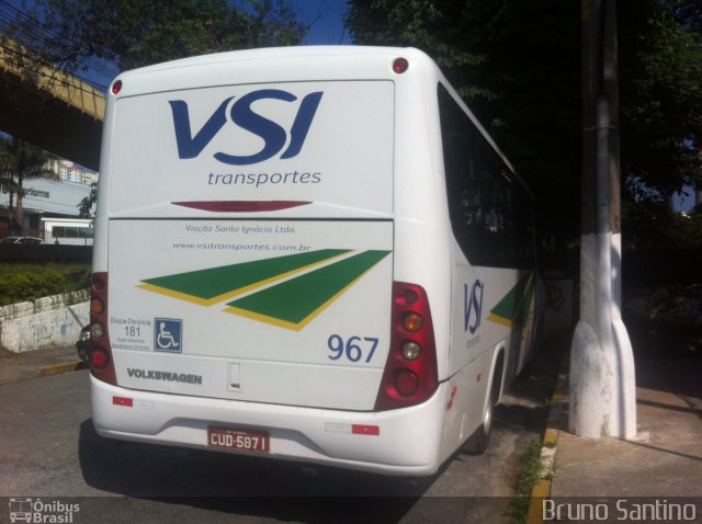 VSI - Viação Santo Ignácio 967 na cidade de Taboão da Serra, São Paulo, Brasil, por Bruno Santino. Número da foto: #5785075.