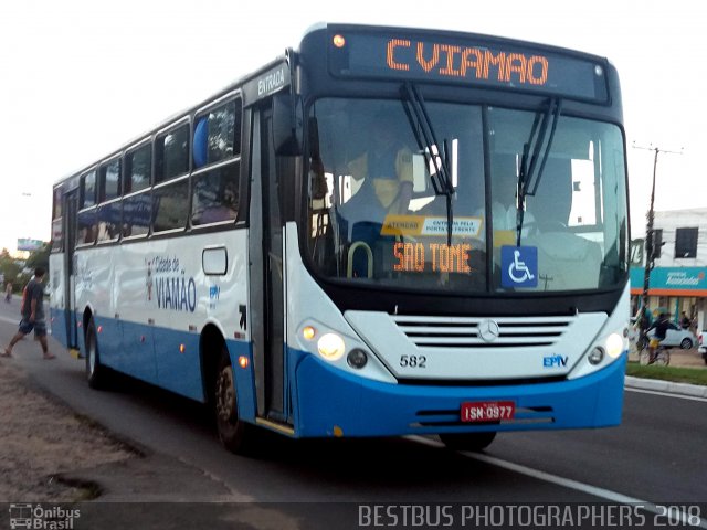 Empresa de Transporte Coletivo Viamão 582 na cidade de Viamão, Rio Grande do Sul, Brasil, por Fabiano Zimmer. ID da foto: 5786111.