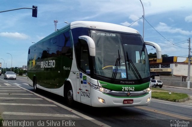 Expresso Brasileiro 210142 na cidade de Serra, Espírito Santo, Brasil, por Wellington  da Silva Felix. ID da foto: 5785334.