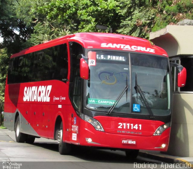 Viação Santa Cruz 211141 na cidade de São Paulo, São Paulo, Brasil, por Rodrigo  Aparecido. Número da foto: #5784742.