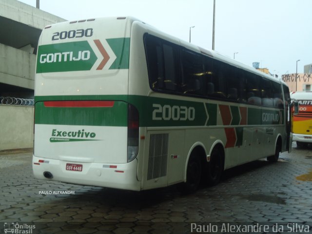 Empresa Gontijo de Transportes 20030 na cidade de Belo Horizonte, Minas Gerais, Brasil, por Paulo Alexandre da Silva. ID da foto: 5785024.