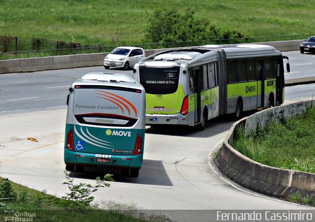 Expresso Luziense > Territorial Com. Part. e Empreendimentos 30497 na cidade de Belo Horizonte, Minas Gerais, Brasil, por Fernando Cassimiro. ID da foto: 5787714.