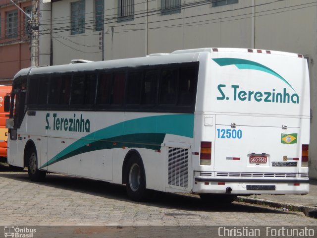 Viação Santa Terezinha 12500 na cidade de Governador Valadares, Minas Gerais, Brasil, por Christian  Fortunato. ID da foto: 5787083.