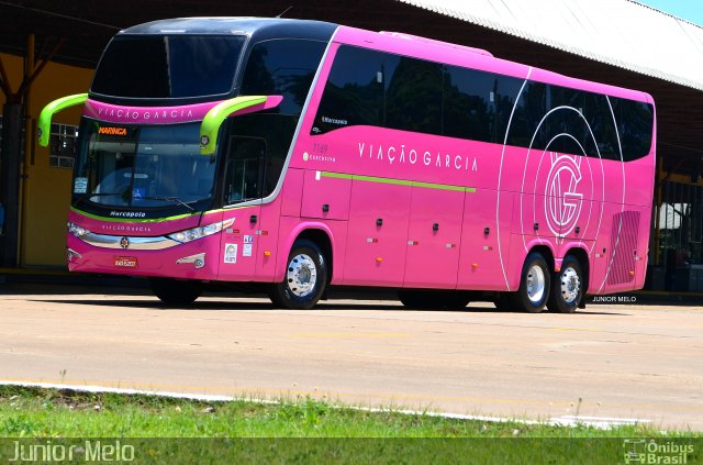 Viação Garcia 7169 na cidade de Maringá, Paraná, Brasil, por José Melo. ID da foto: 5787632.