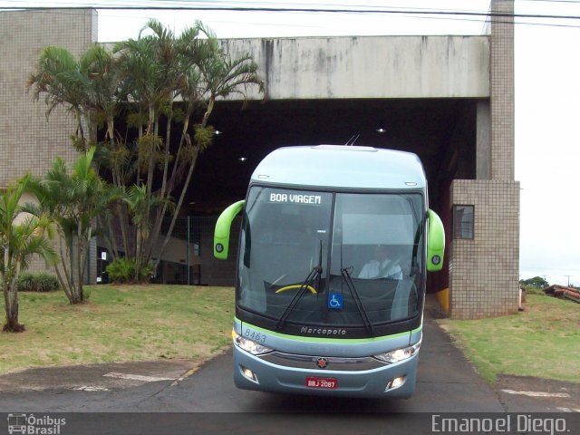 Viação Garcia 8463 na cidade de Apucarana, Paraná, Brasil, por Emanoel Diego.. ID da foto: 5789059.