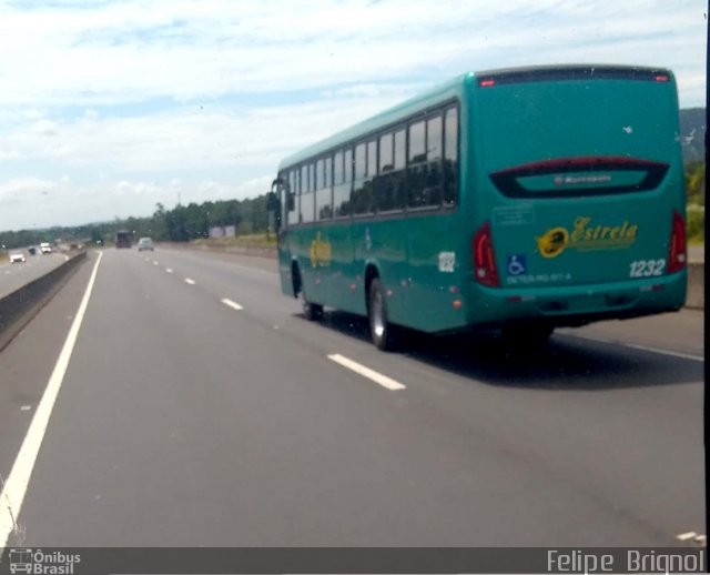 Transporte Coletivo Estrela 1232 na cidade de Passo de Torres, Santa Catarina, Brasil, por Felipe  Brignol. Número da foto: #5787979.