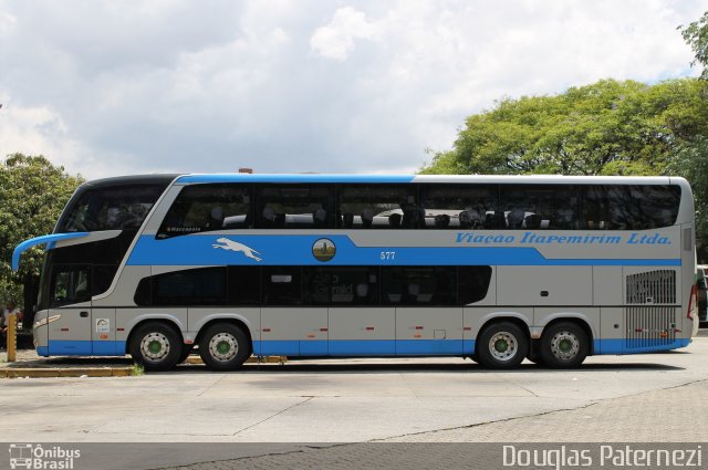 Viação Itapemirim 577 na cidade de São Paulo, São Paulo, Brasil, por Douglas Paternezi. ID da foto: 5787642.