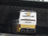 Empresa Gontijo de Transportes 14555 na cidade de Manhuaçu, Minas Gerais, Brasil, por Gilberto Martins. Número da foto: #5788845.