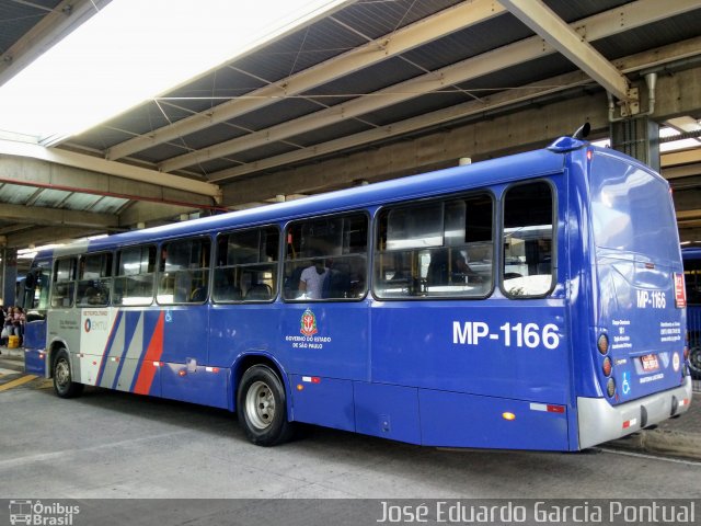 Expresso Metrópolis Transportes e Viagens MP-1166 na cidade de Campinas, São Paulo, Brasil, por José Eduardo Garcia Pontual. Número da foto: #5790207.