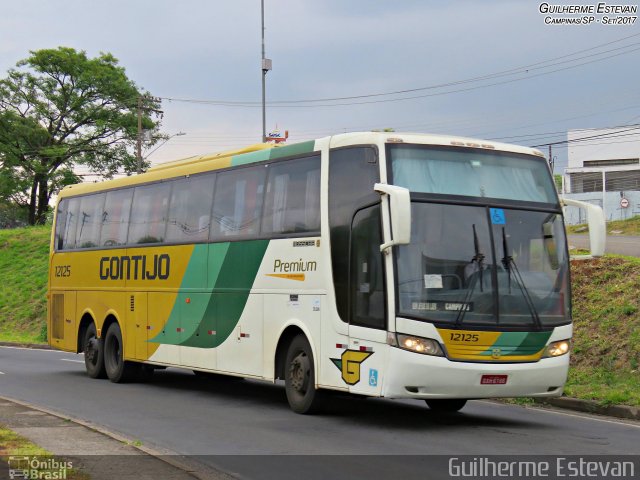 Empresa Gontijo de Transportes 12125 na cidade de Campinas, São Paulo, Brasil, por Guilherme Estevan. Número da foto: #5790109.
