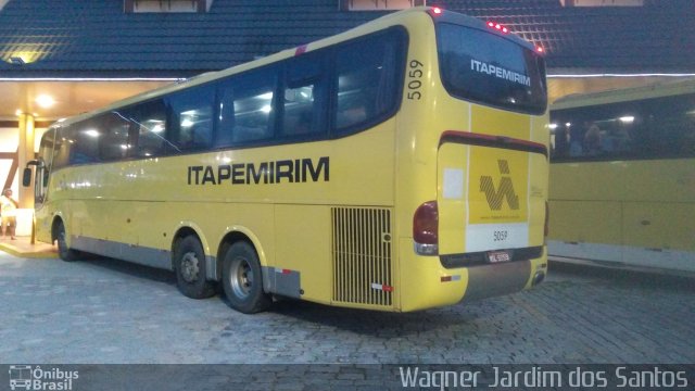 Viação Itapemirim 5059 na cidade de Queluz, São Paulo, Brasil, por Wagner Jardim dos Santos. Número da foto: #5791124.