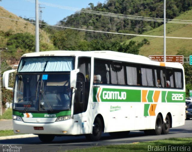 Empresa Gontijo de Transportes 21225 na cidade de Viana, Espírito Santo, Brasil, por Braian Ferreira. ID da foto: 5789736.