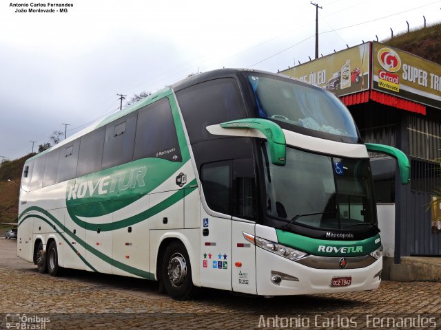 Rovetur Turismo 1800 na cidade de João Monlevade, Minas Gerais, Brasil, por Antonio Carlos Fernandes. Número da foto: #5789882.