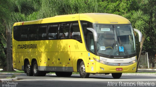 Viação Itapemirim 60769 na cidade de Taubaté, São Paulo, Brasil, por Alex Ramos Ribeiro. Número da foto: #5791599.