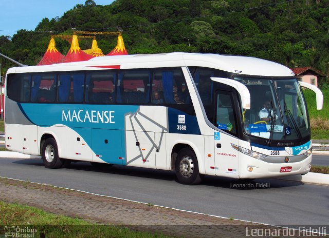 Rápido Macaense 3588 na cidade de Balneário Camboriú, Santa Catarina, Brasil, por Leonardo Fidelli. Número da foto: #5791082.